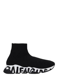 Speed Graffiti Sneakers - Black.