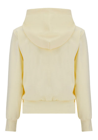 Heart-embroidered Pullover Hoodie