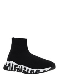 Speed Graffiti Sneakers - Black.