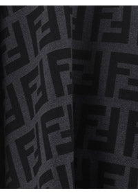 FF Logo Poncho - Black