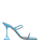 Gilda Crystal Sandals - Aqua Blue