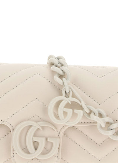 GG Marmont Belt Bag - White