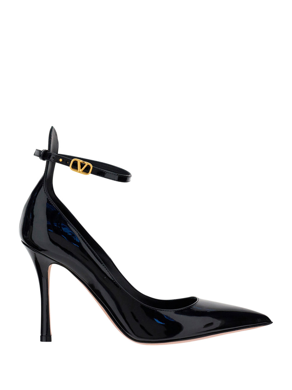 Tan-go Patent Leather Pump 100mm - Black