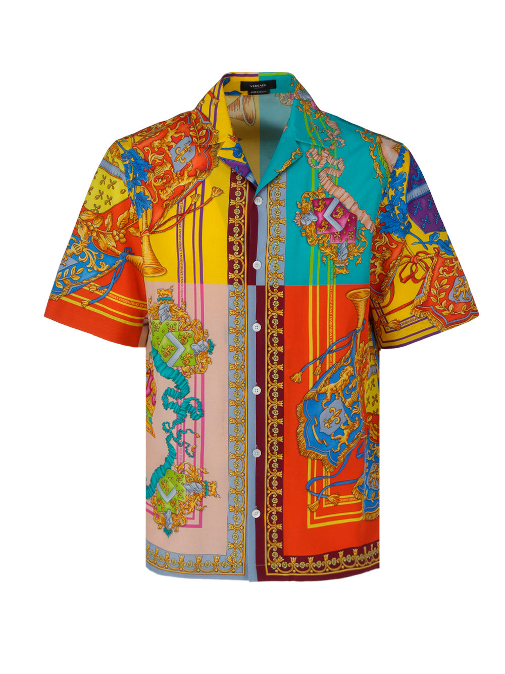 Royal Rebellion Silk Shirt - Multi