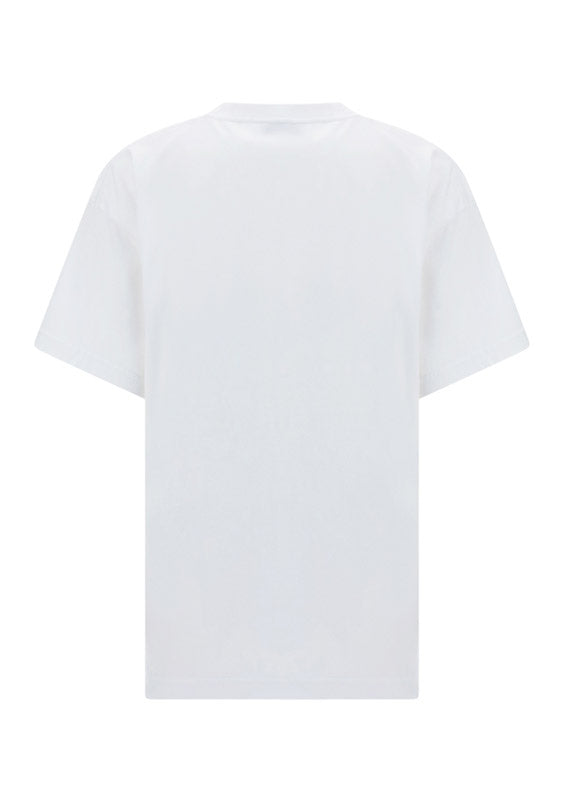 Logo Medium Fit T-Shirt - White