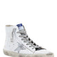 Francy Sneakers In Leather - White / Silver