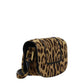 Small Supervee Calf Hair Crossbody Bag - Leopard Print