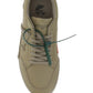 Low Vulcanized Calf Leather Sneakers - Military Green