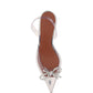 Rosie Glass Sling Pumps - Transparent
