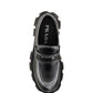 Monolith Nuanced Brushed Leather Loafers - Black