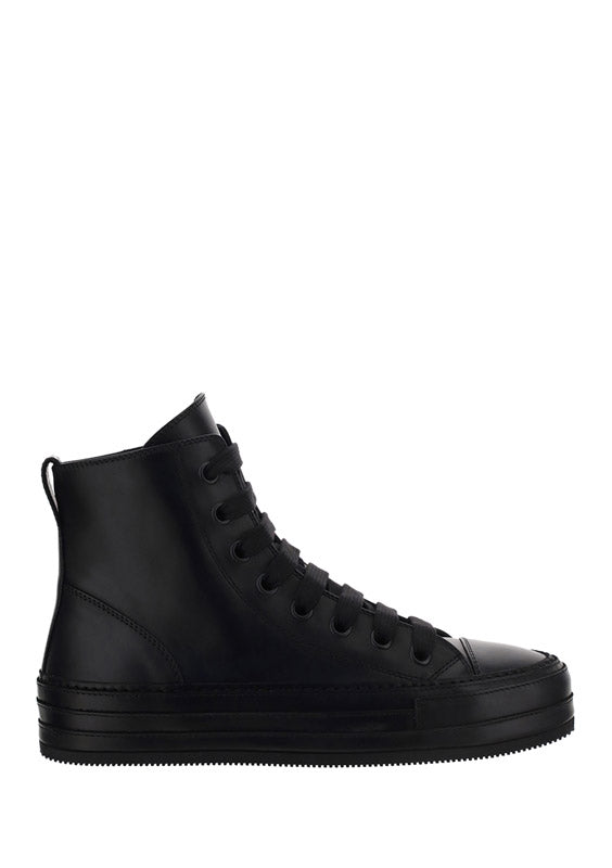 High Top Sneakers - Black