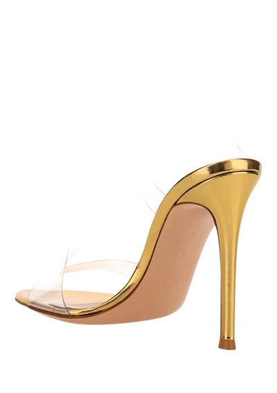 Metropolis Sandals - Gold