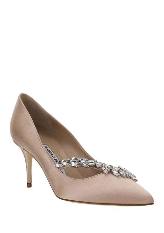 Nadira 70 Pumps - Nude