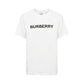 Logo Print Cotton T-Shirt - White.