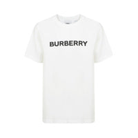 Logo Print Cotton T-Shirt - White.