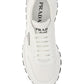 Prax 01 Sneakers in Nylon & Leather - White