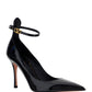 Tan-go Patent Leather Pump 100mm - Black