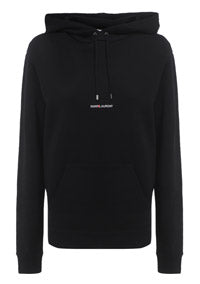 Saint Laurent Rive Gauche Hoodie - Black