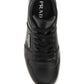 Downtown Leather Sneakers - Black