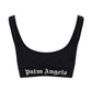 Logo Sports Bra - Black