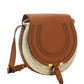 Small Marcie Cross-Body Basket - Brown