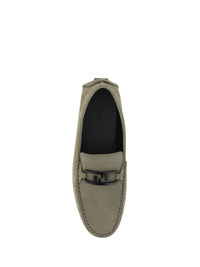 O'Lock Nubuck Driving Loafers - Beige