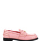 Patent Leather Loafers - Pink