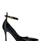 Tan-go Patent Leather Pump 100mm - Black