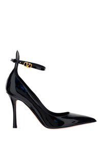 Tan-go Patent Leather Pump 100mm - Black