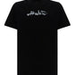Paint Arrow Slim T-Shirt - Black