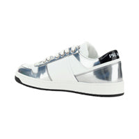 Downtown Leather Sneakers - White/Silver