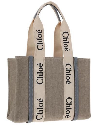 Medium Woody Tote Bag - Divine Grey
