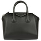Small Antigona Bag in Grained Leather - Black