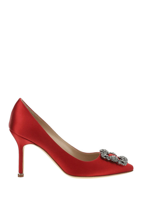 Hangisi Pumps 90MM - Red