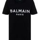 Eco-designed Cotton T-shirt With Logo Print - Black