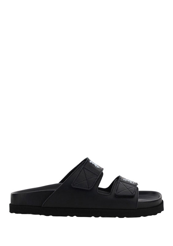 Logo Sandals - Black