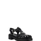 Sporty Foam Rubber Sandal - Black