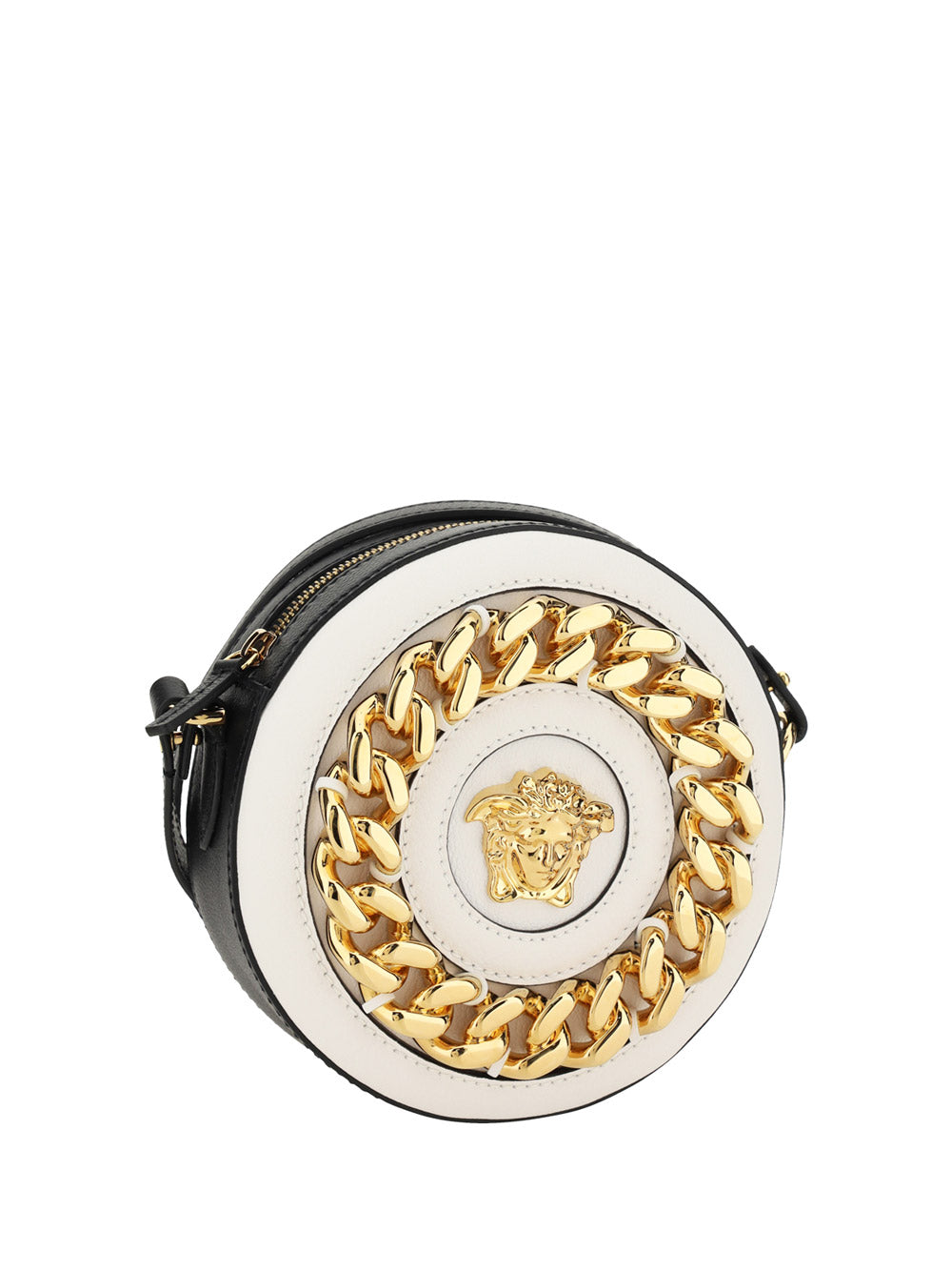 La Medusa Round Camera Bag - White