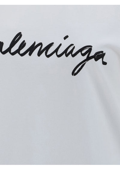 Logo Medium Fit T-Shirt - White