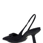 Re-Nylon Slingback Pumps - Black