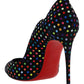 Hot Chick Pump Polka-Dot - Black / Multi