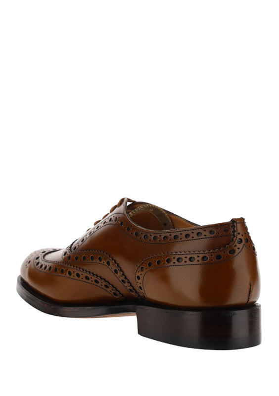 Burwood Polished Binder Oxford Brogue - Sandalwood