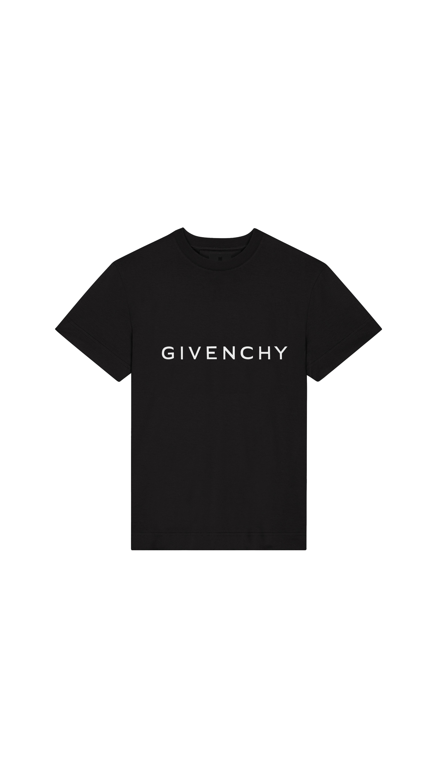 Archetype Slim-fit T-shirt in Cotton - Black