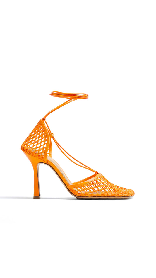 Stretch Sandals - Tangerine