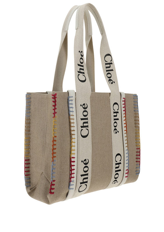 Medium Woody Tote Bag - Multi