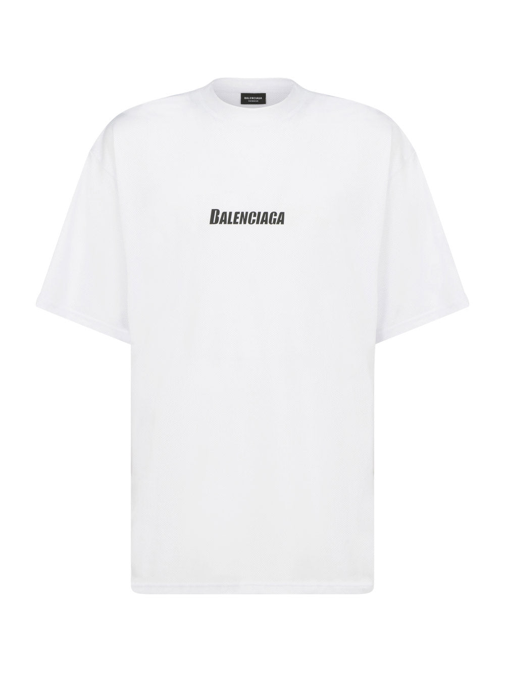 Swim T-Shirt in Technical Mesh - White