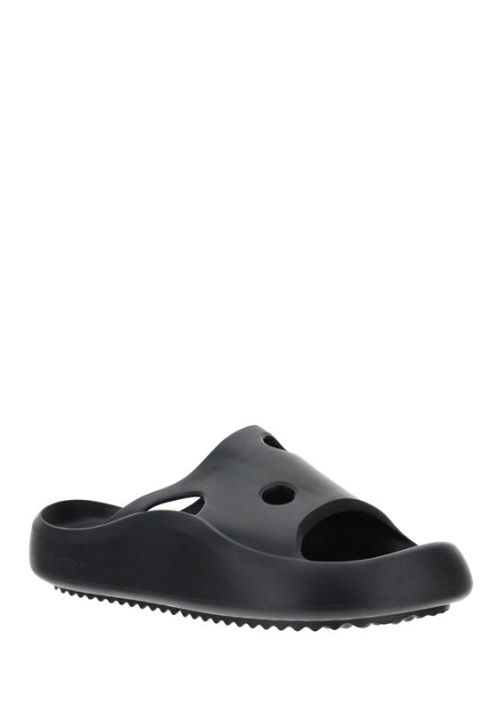 Meteor Rubber Slider - Black