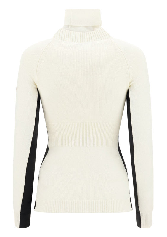 Wool Turtleneck Sweater - Off White