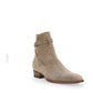 Wyatt Jodhpur Boots In Suede - Tobacco