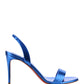 O Marylin Sandals 85mm - Blue